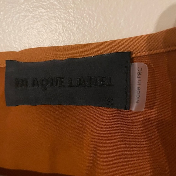 Blaque label burnt orang body suit sz small - Picture 4 of 5